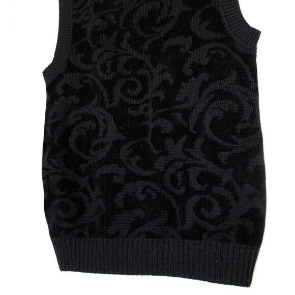 BNWT AW24 ERNEST W. BAKER JACQUARD CHENILLE SWEATER VEST M - Picture 7 of 12